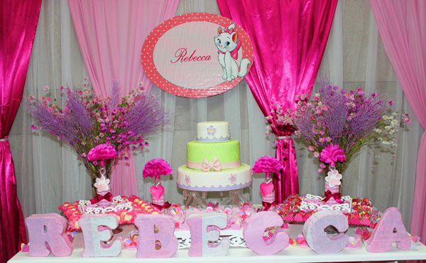 Gatinha Marie Tema de Festa Infantil.jpg :: BUFFET INFANTIL ZONA