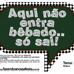 Plaquinhas com frases divertidas tema Boteco ref. 581 (Venda