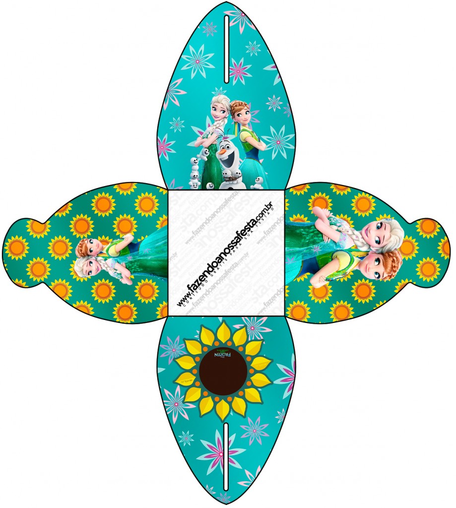 Caixa 2 Frozen Fever Fazendo a Nossa Festa