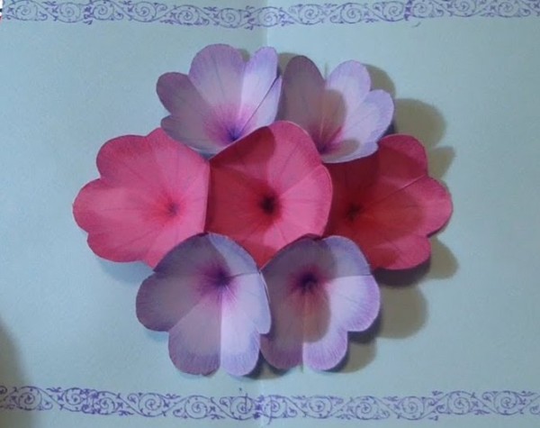 Cartão Dia das Mães Flores