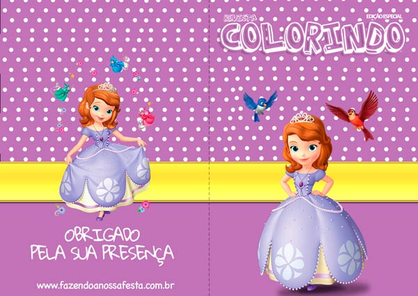 8 Desenhos para colorir de princesa kawaii