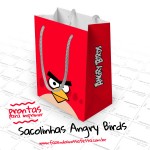 Molde Sacolinha Angry Birds