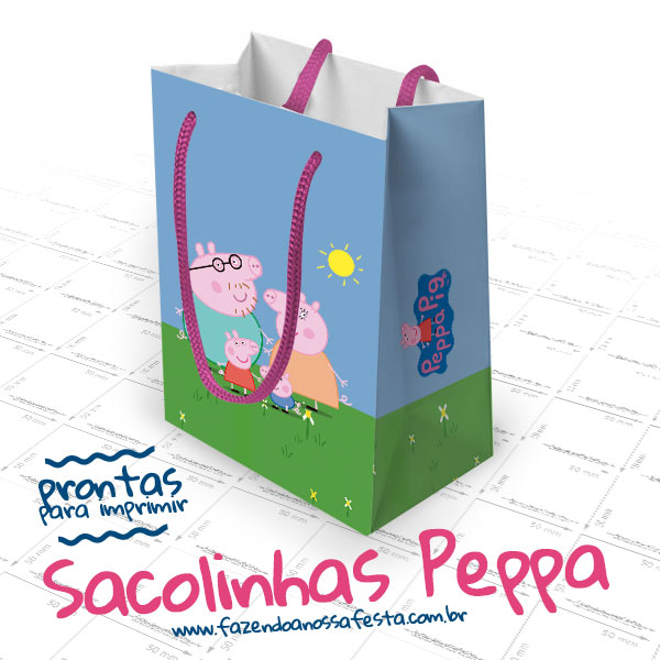 Máscara Peppa Pig para imprimir