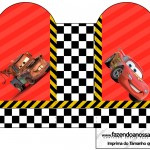 Caixa Coração Carros Disney