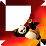 Caixa de Bombom Kung Fu Panda