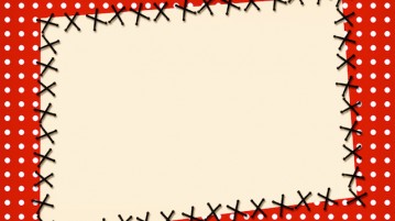 Fundo Xadrez Vermelho e Poá – Kit Festa Infantil Convite Fundo Xadrez Vermelho e Poá 3