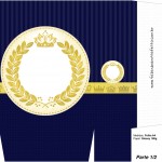 Sacolinha Surpresa Coroa Príncipe Azul Marinho - A4 parte 1