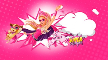 Kit Festa Barbie Super Princesa Rosa – Grátis Barbie Super Princesa Rosa Modelo