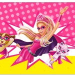Copo Brigadeiro Barbie Super Princesa Rosa