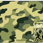 Marmita Pequena Kit Militar Camuflado