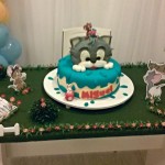 Mesa de Doces Festa Páscoa Tom e Jerry