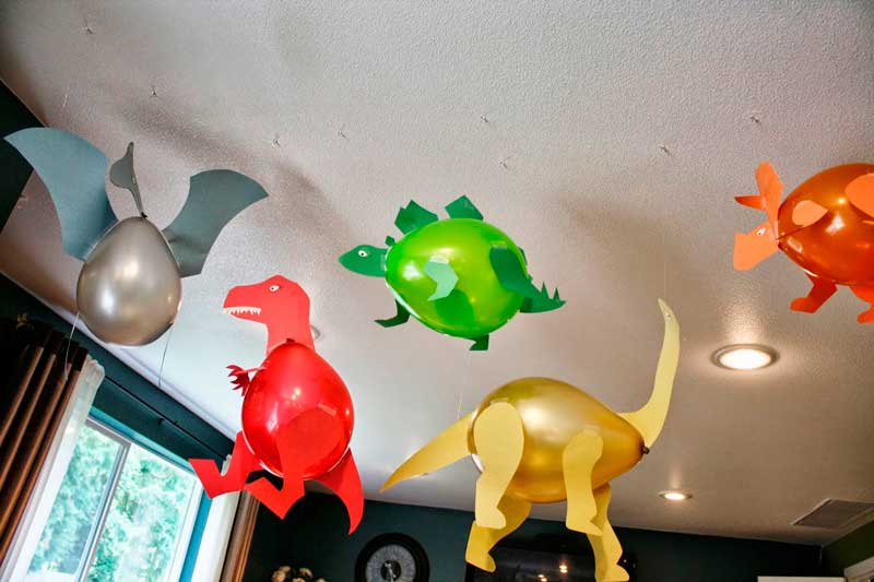 Moldes de Dinossauros de balão Modelo
