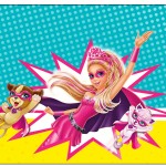 Rótulo Champagne, Vinho e Espumante Barbie Super Princesa