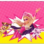 Rótulo Espumante Barbie Super Princesa Rosa