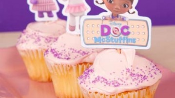 Toppers para Cupcakes da Doutora Brinquedos Toppers para Cupcakes Doutora Brinquedos