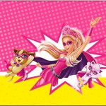Tubetes Barbie Super Princesa Rosa