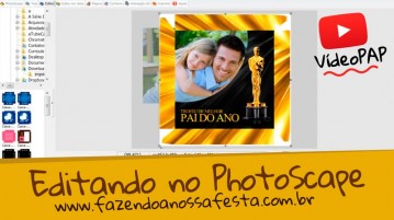 Como colocar a foto na Caixa de Bombom usando Photoscape Como colocar foto na caixa de bombom usando Photoscape