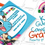 Kit Festa O Incrível Mundo de Gumball Grátis