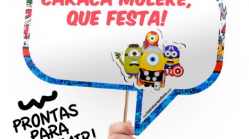 Plaquinhas Divertidas Minions Super-Heróis Plaquinhas Divertidas Minions Super-Heróis Modelo