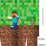 Sacolinha Surpresa Minecraft 3 A4 Parte 2