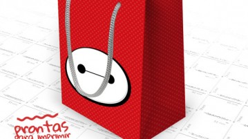 Sacolinha Surpresa Big Hero – Grátis para Imprimir Sacolinhas Surpresa Big Hero - Modelo
