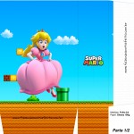 Sacolinhas Super Mario Princesa Peace A4 Parte 1