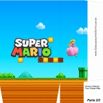 Sacolinhas Super Mario Princesa Peace A4 Parte 2