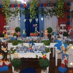 Decoração Festa Sonic do Matheus