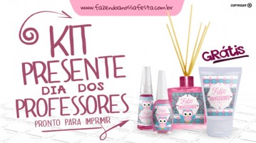 Kit Presente Dia dos Professores Kit Presente Dia dos Professores