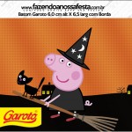 Rótulo Batom Gatoto Peppa Pig Halloween