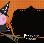 Rótulo Squezze Peppa Pig Halloween