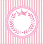 Cartão Kit Realeza Rosa