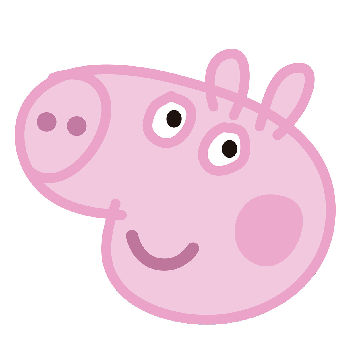 Máscara Peppa Pig para imprimir