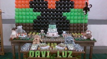 Festa Mickey Safari do Davi Luz Festa Mickey Safari do Davi