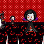 Sacolinha Halloween Vampira A3