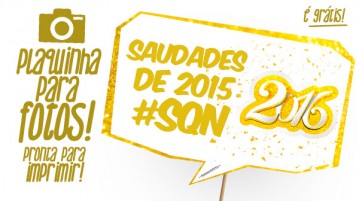 Plaquinha para Fotos de Ano Novo 2016 Plaquinhas para Fotos de Ano Novo 2016