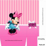 Sacolinha Surpresa Minnie Mouse A4 Parte 2