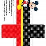 Caixa Cubo 3D Mickey
