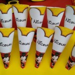 Cone Guloseimas Festa Mickey Mouse do Nicolas