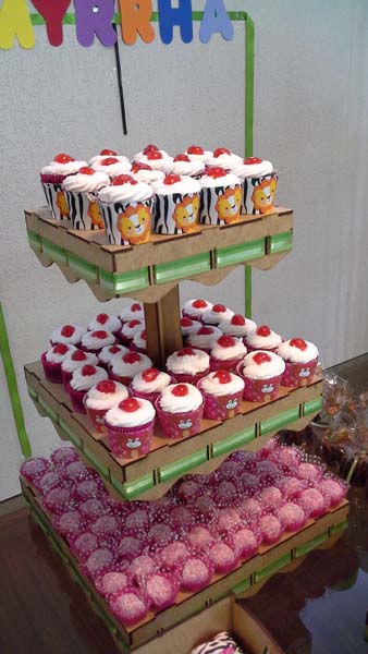 Cupcakes Festa Safari da Myrrha