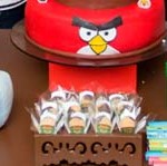 Doces Festa Angry Birds do Guilherme