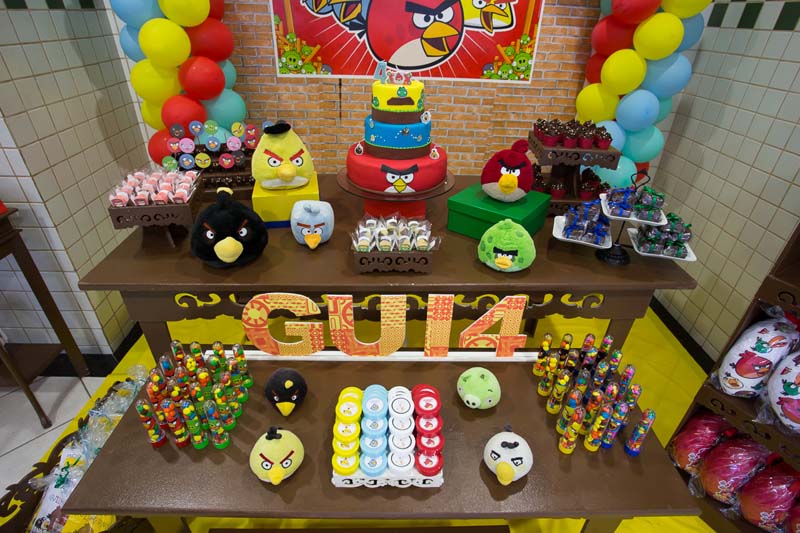 Mesa Festa Angry Birds