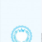 Passaporte - Parte de dentro Realeza Azul