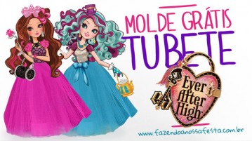 Molde Tubete Ever After High Molde Tubete Ever After High