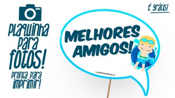 Plaquinhas Pool Party Menino Loiro para Imprimir Plaquinhas Pool Party Menino Loiro para Imprimir