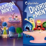 Capa Livrinho para Colorir Divertida Mente Disney 1