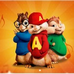 Cartão Alvin e os Esquilos