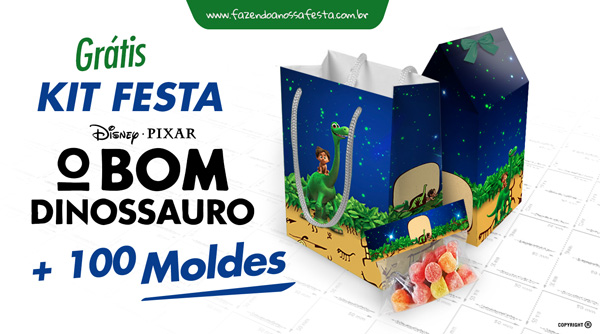 Procure e Monte - Disney Pixar - O Bom Dinossauro