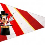 Bandeirinha Sanduiche 6 Mickey Circo