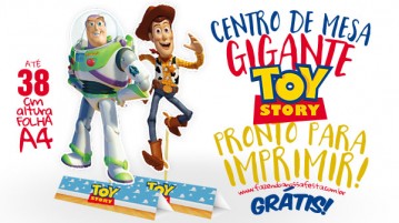 Centro de Mesa Toy Story para Imprimir Centro de Mesa Toy Story para Imprimir